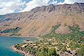 Nemrut Dagi, the dead volcano on the south shore of the lake Van